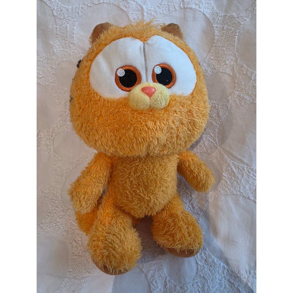 The Garfield Movie Animagic Goliath Orange Tabby Cat Plush Stuffed Animal Toy